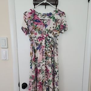 Milumia Floral Print Maxi Dress